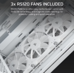 Corsair PC Case | 3200D RS | White | Mid-Tower - Image 5